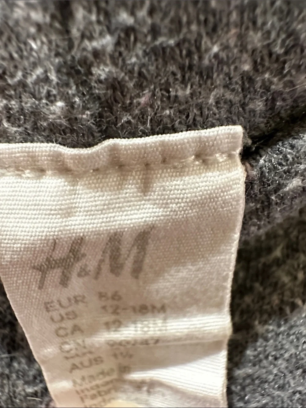 Carter's Pink and White Striped Onsie with H&M knot leggings